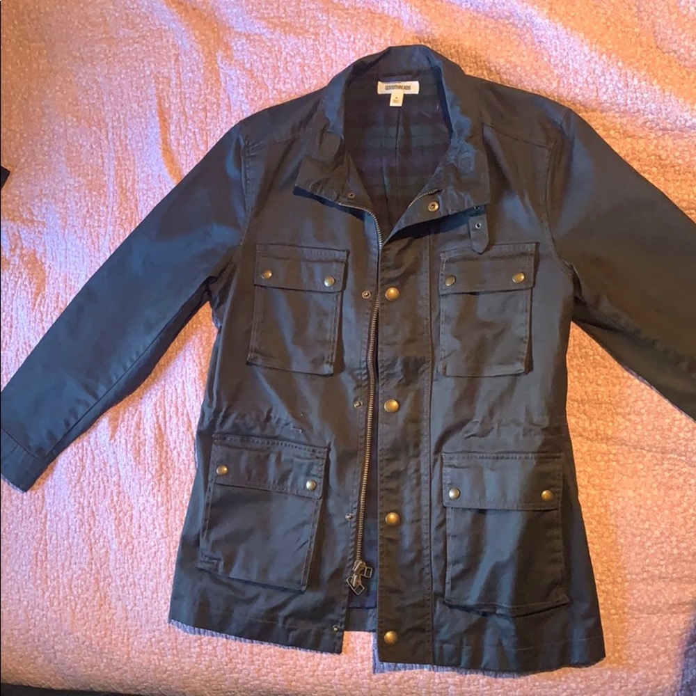 Military motorcycle jacket